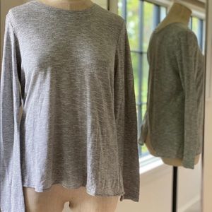 Light striped long-sleeve tee